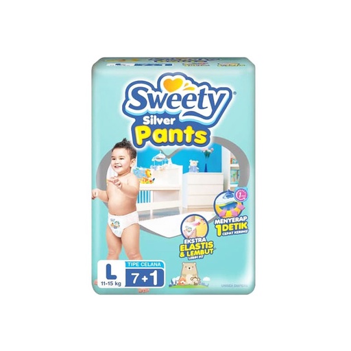 SWEETY SILVER PANTZ L 7'S – lotte-grosir-cirebon | Lotte Grosir | Lotte ...