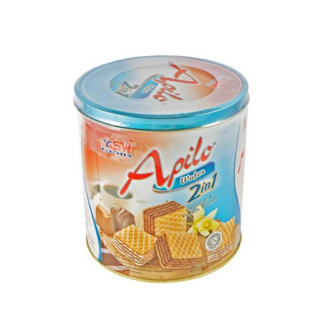 APILO WAFER 2IN1 CHO VANILA 290G – Lotte Grosir Serpong | Lotte Grosir ...
