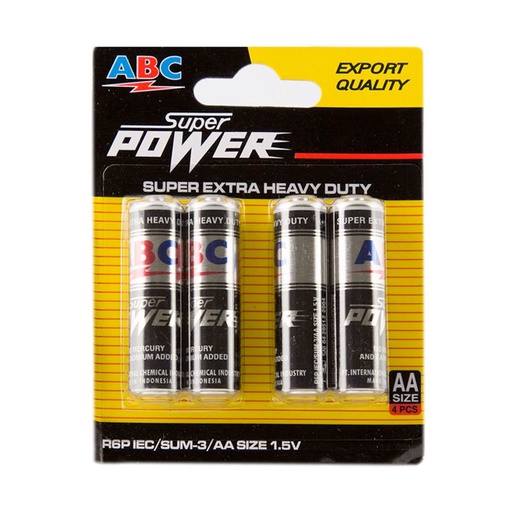 ABC SUPER POWER R6 4S ISI 12BTR – Lotte Grosir Batam | Lotte Grosir ...
