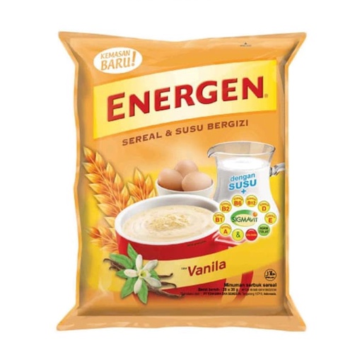 ENERGEN CEREAL VAN RCG 10X34/35G – Lotte Grosir Alam Sutera | Lotte ...