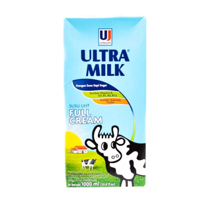Ultra Milk UHT Full Cream 1 Liter