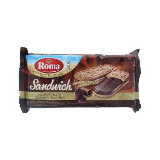 ROMA SANDWICHI CHOCOLATE 206/157G – Lotte Grosir Serpong | Lotte Grosir ...