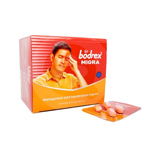 BODREX MIGRA TABLET 4'S – Lotte Grosir Cikarang | Lotte Grosir | Lotte ...