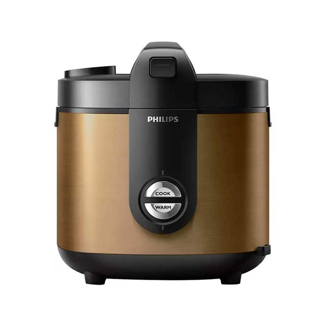 (D) PHILIPS RICE COOKER HD-3138/34 GOLD 2 L – Lotte Grosir Serang ...