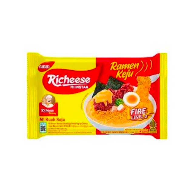 RICHEESE MIE RAMEN KEJU 65G LV0 – Lotte Grosir Serpong | Lotte Grosir ...